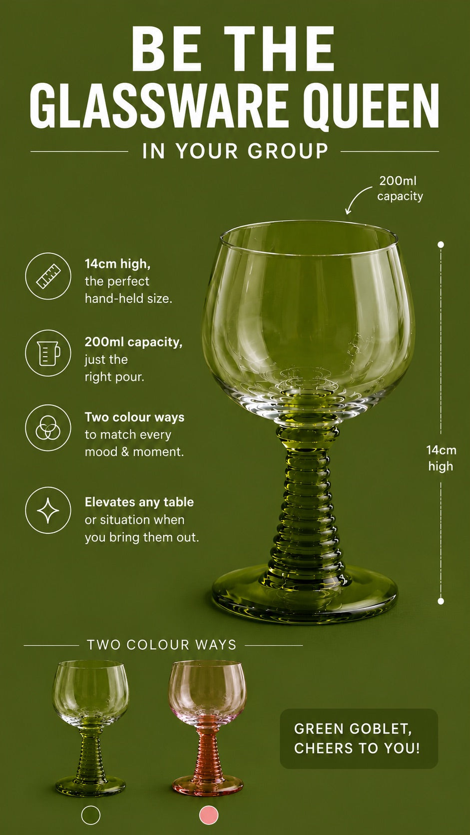 Goblet - Green