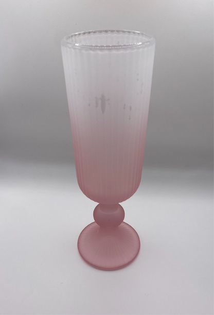 Fiesta Flute - Frosted Pink (CLEARANCE)